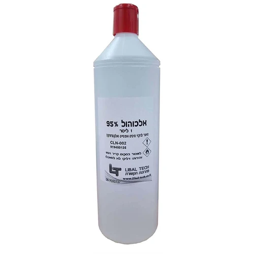 אלכוהול 95% בקבוק 1 ליטר